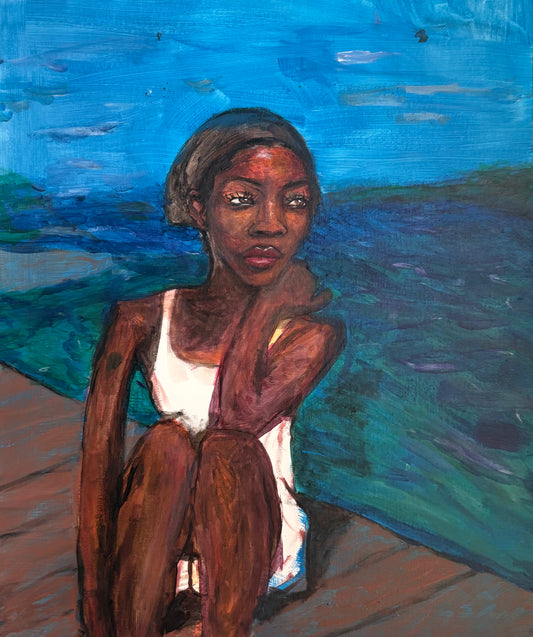 'Onwards' Acrylic Painting