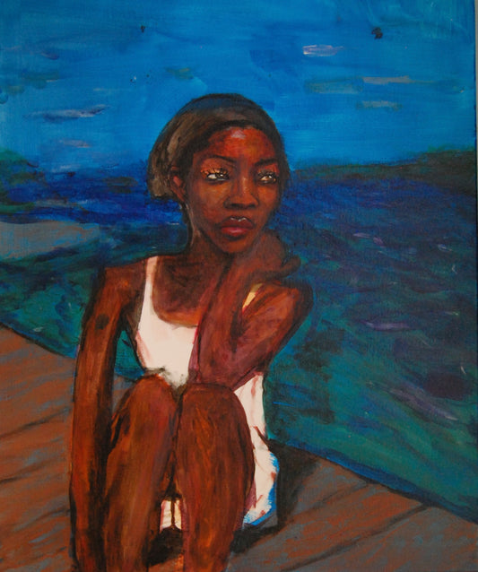 'Onwards' Acrylic Painting